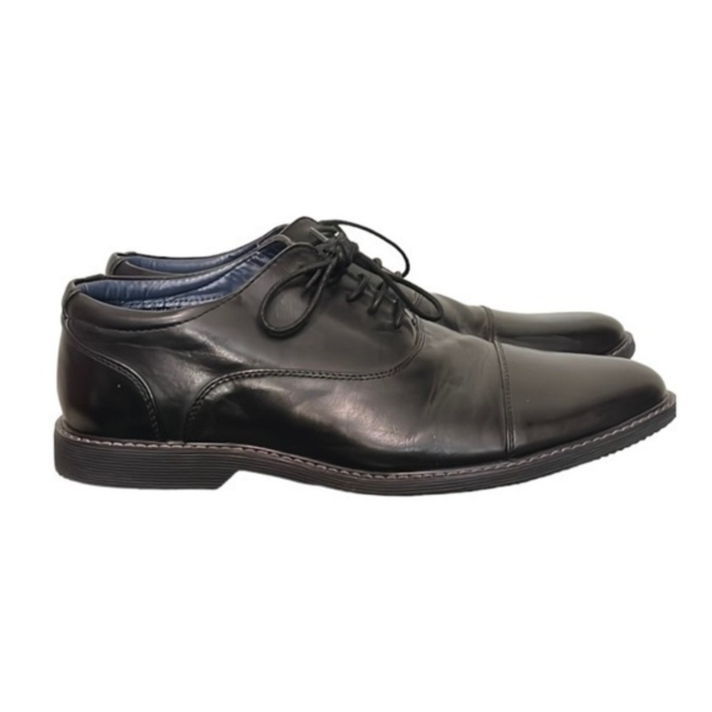 STEVE MADDEN P-Oakley Men’s Dress Shoes, Lace Up, Black, Size 10